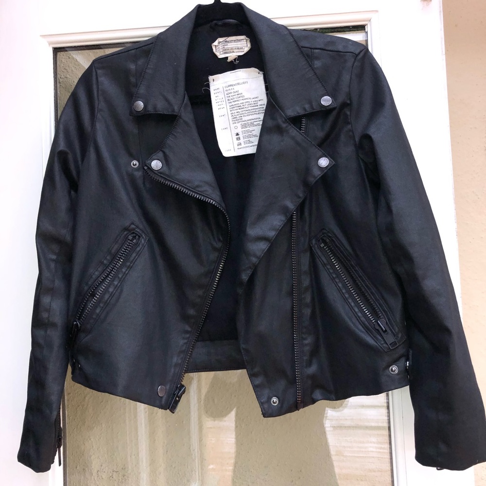 Current Elliott Soho Biker Jacket Size 1